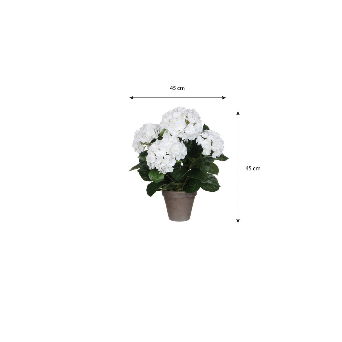 Artificial plant Hydrangea White