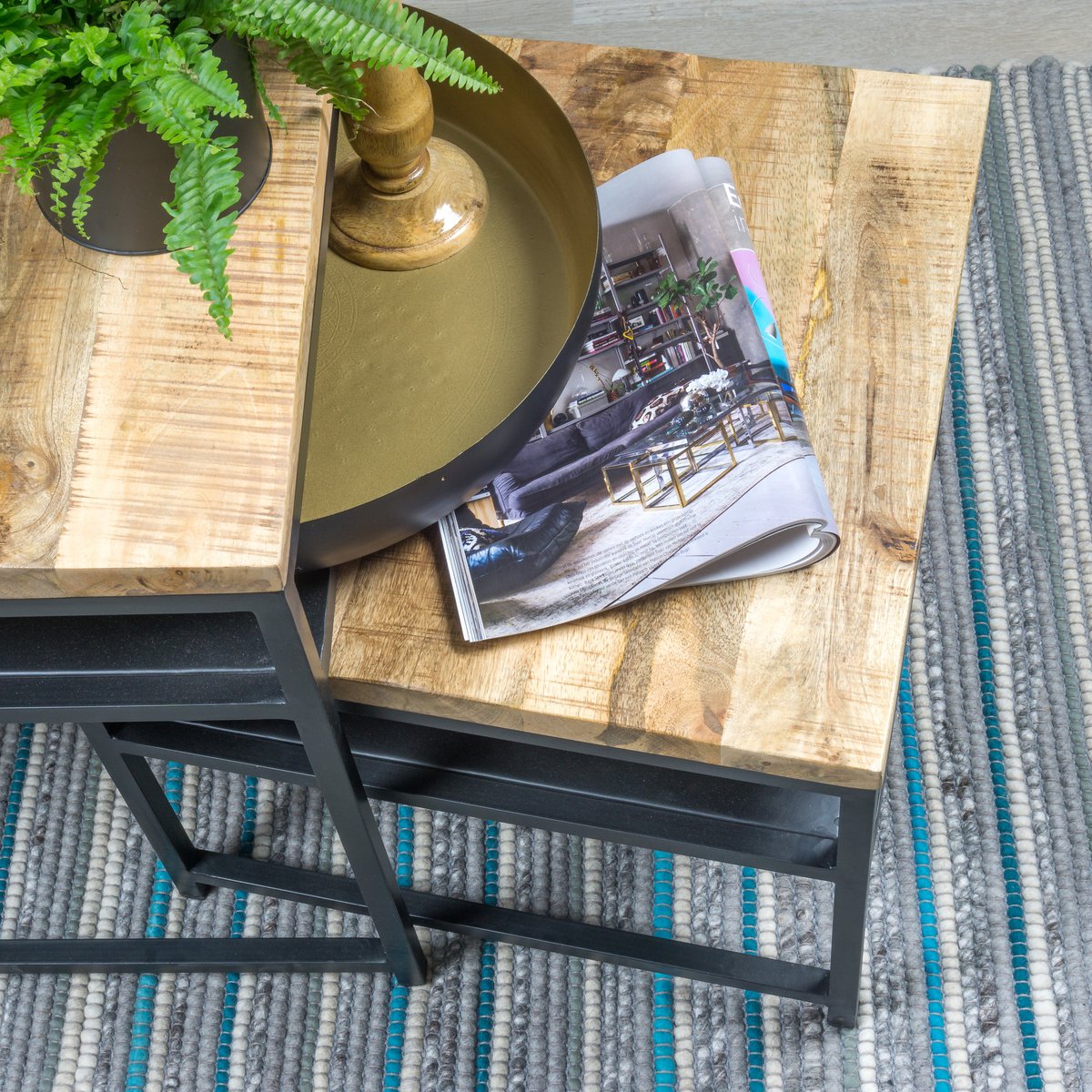 Homeland Blue rug 160 x 230 cm