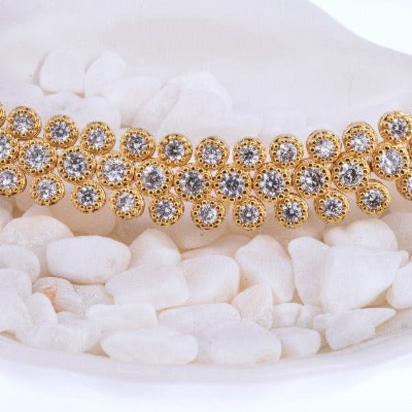 Vintage Luxurious Honeycomb Bracelet