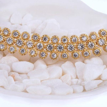 Vintage Luxurious Honeycomb Bracelet