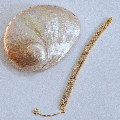 Vintage Luxurious Honeycomb Bracelet