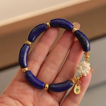 Imperial Lapis Lazuli Guardian Bracelet