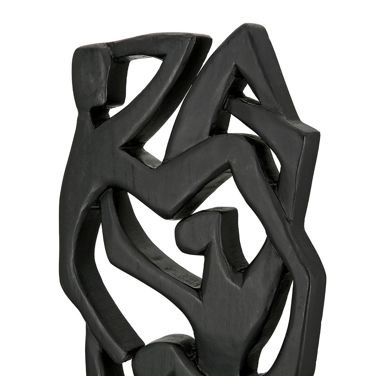 Sculpture Acrobatics, black H.60 cm