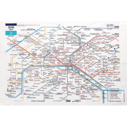 RATP tea towel