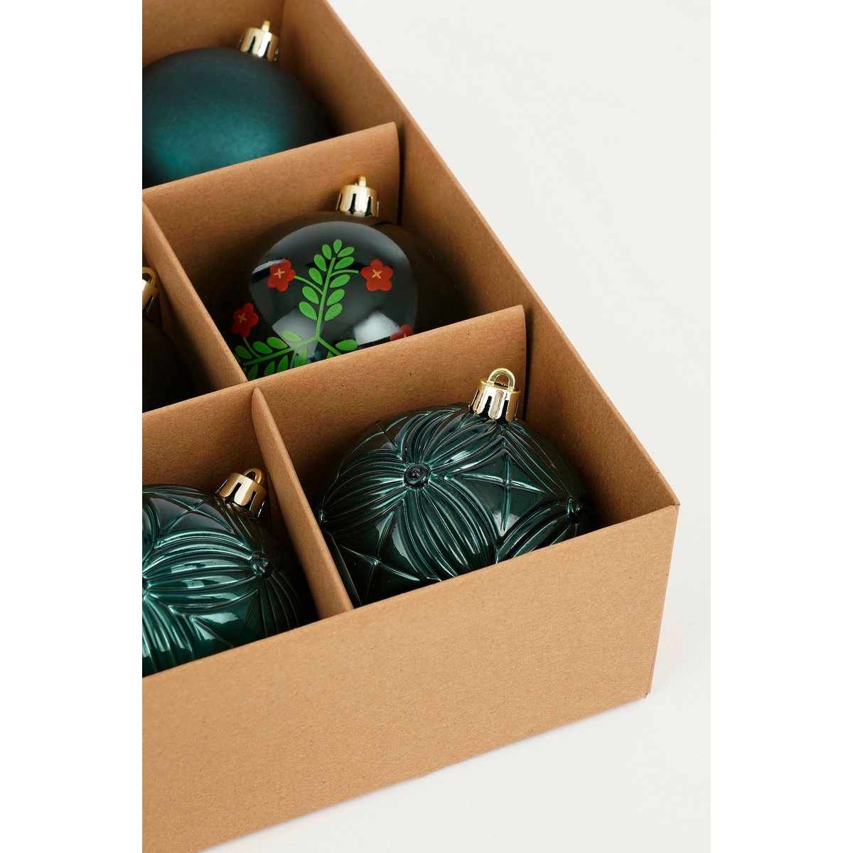 Christmas ball set Green
