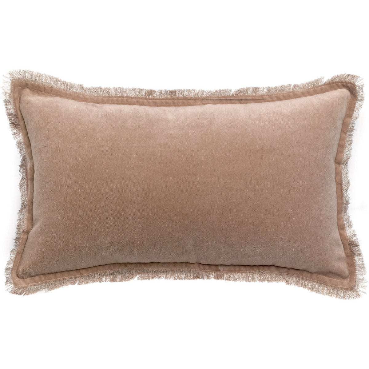 Plain cushion Fara Taupe 30 x 50