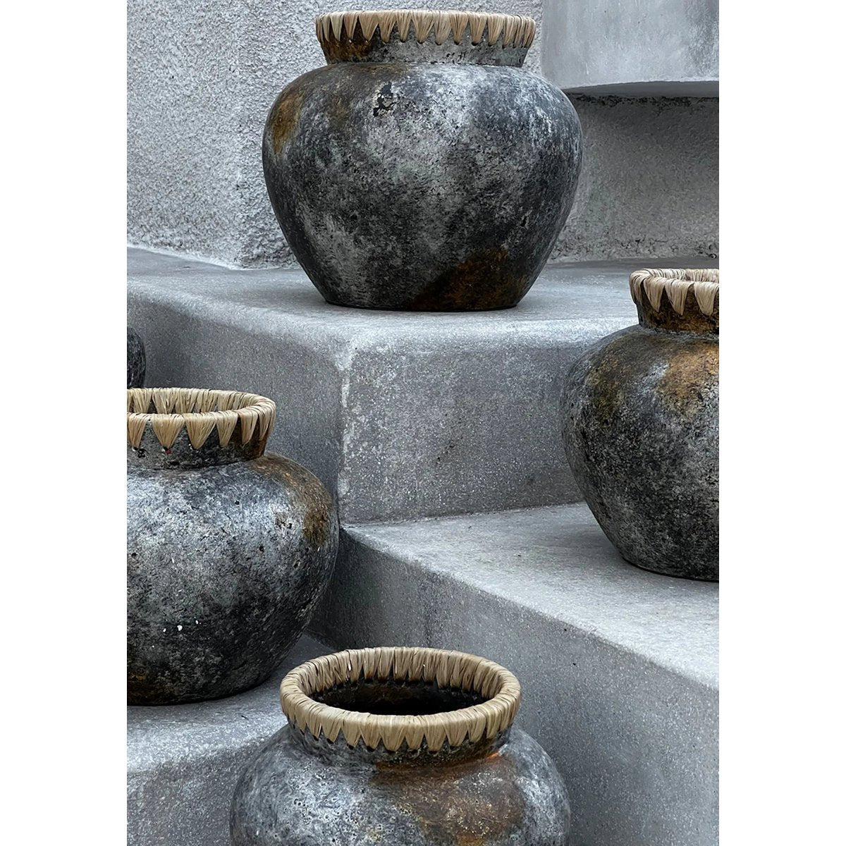 The Styly Vase - Antique Grey - M