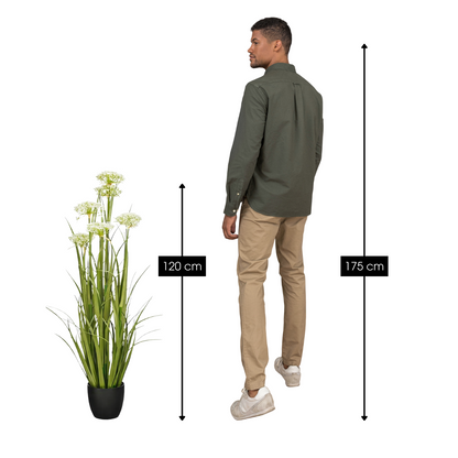 Artificial Plant Ornamental Grass White