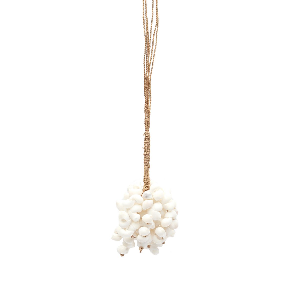 The Kai Tassel - White