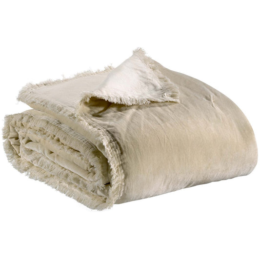 Plain Fara Lin throw 135 x 200