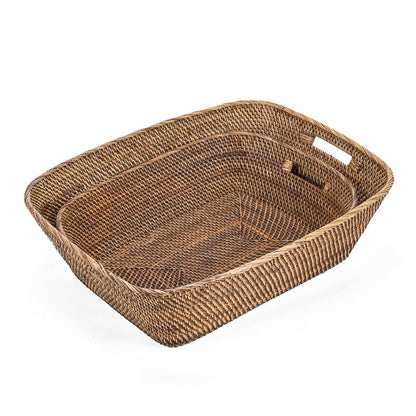 The Hannah Laundry Basket - Natural Brown - M