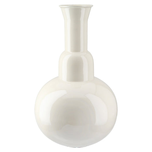 Filo vase, cream H.36 cm