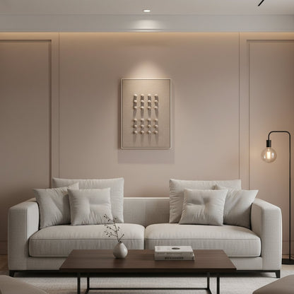 Wall decoration Dark brown