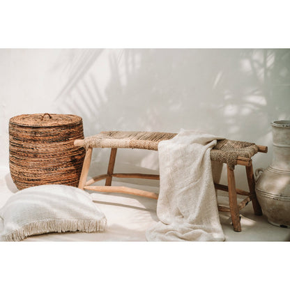 The Porto Seagrass Bench - Natural - L