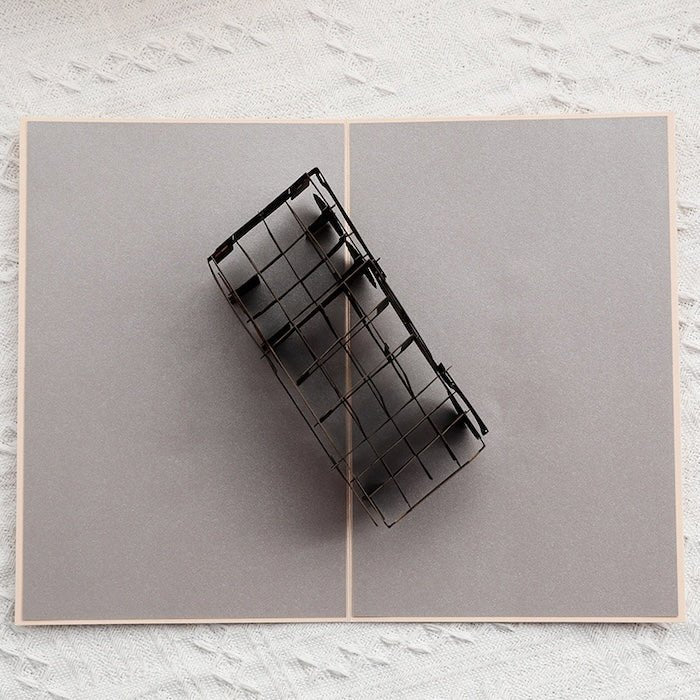 3D Card for Him for Dad - Jeep and Motorbike Design