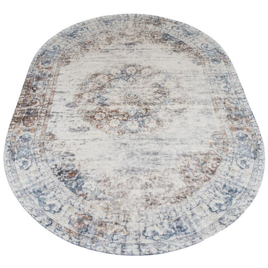Rug Viola Taupe – Oval 200 x 290 cm