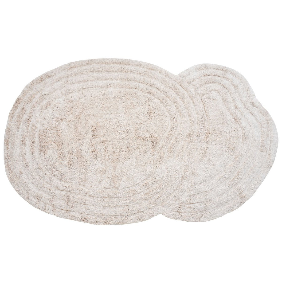 Washable carpet Zayn - Beige 140 x 200 cm