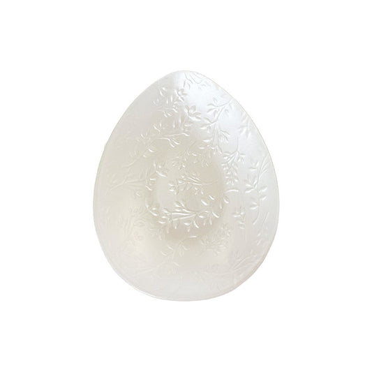 White Easter bowl 15x12x2.3cm