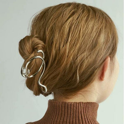 Music Cord Large Claw Metal Hair Clips