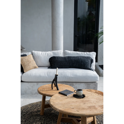 The Oh My Gee Cushion Cover - Black Navy - 35x100