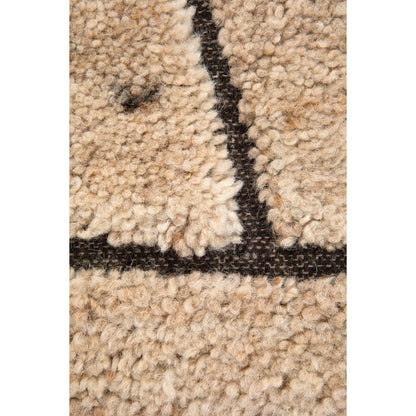 Natural zaho carpet 190 x 290 x 1