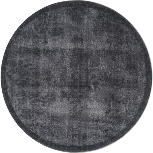 Rug Yves Round Anthracite ø200 cm