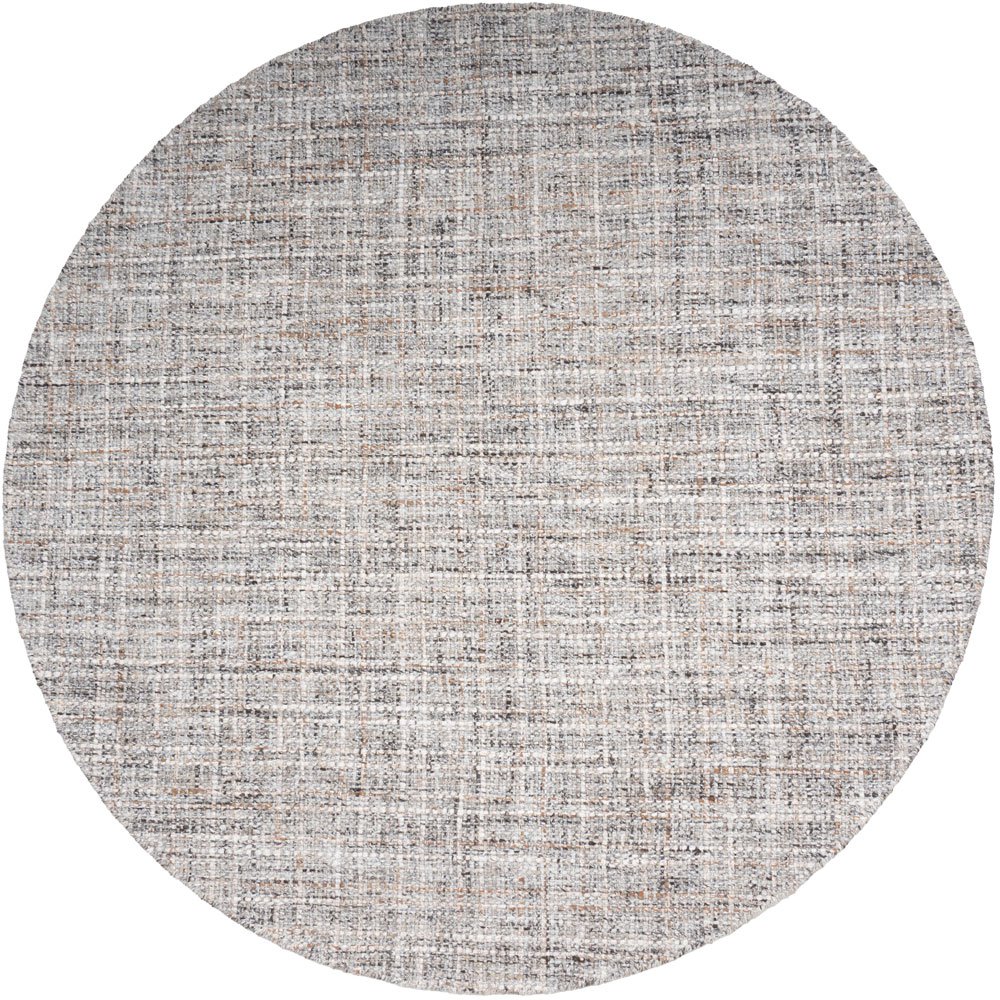Rug Cross Grey/Beige – Round ø160 cm