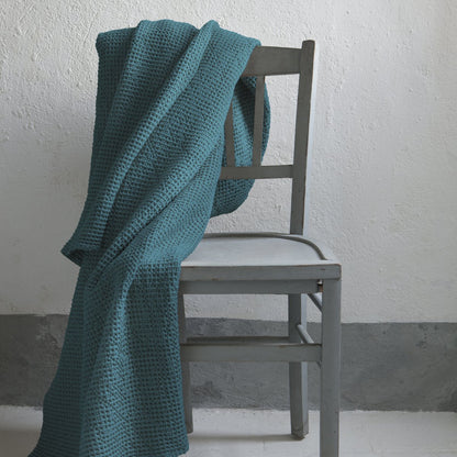 Bed Throw Stonewashed Maia Topaz