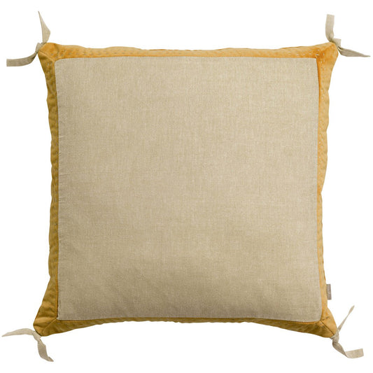 Cushion Elise Chambray Maïs 45 x 45