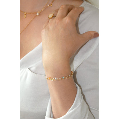 Bracelet Hearts Link - Gold