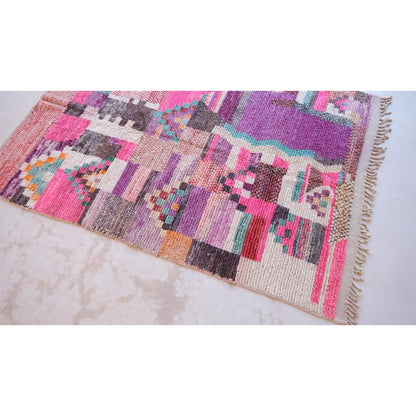 Pure wool Moroccan Berber rug 161 x 248 cm SOLD