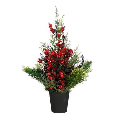 Artificial Christmas plant Red