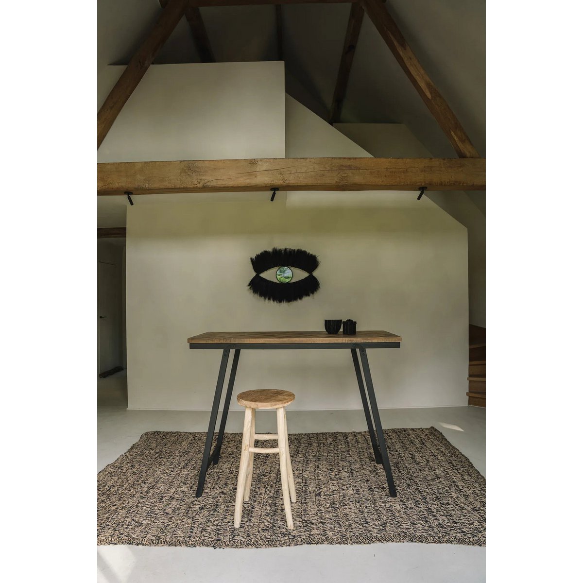 The Seagrass Carpet - Natural Black - 180x240