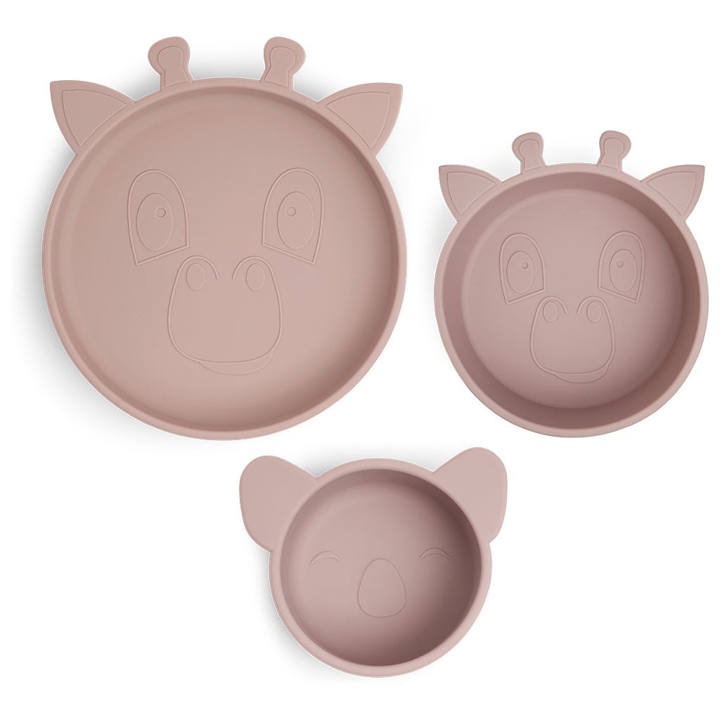 Benni silicone dinner set 3-pack