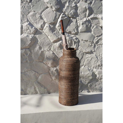 The Colonial Umbrella Basket - Natural Brown