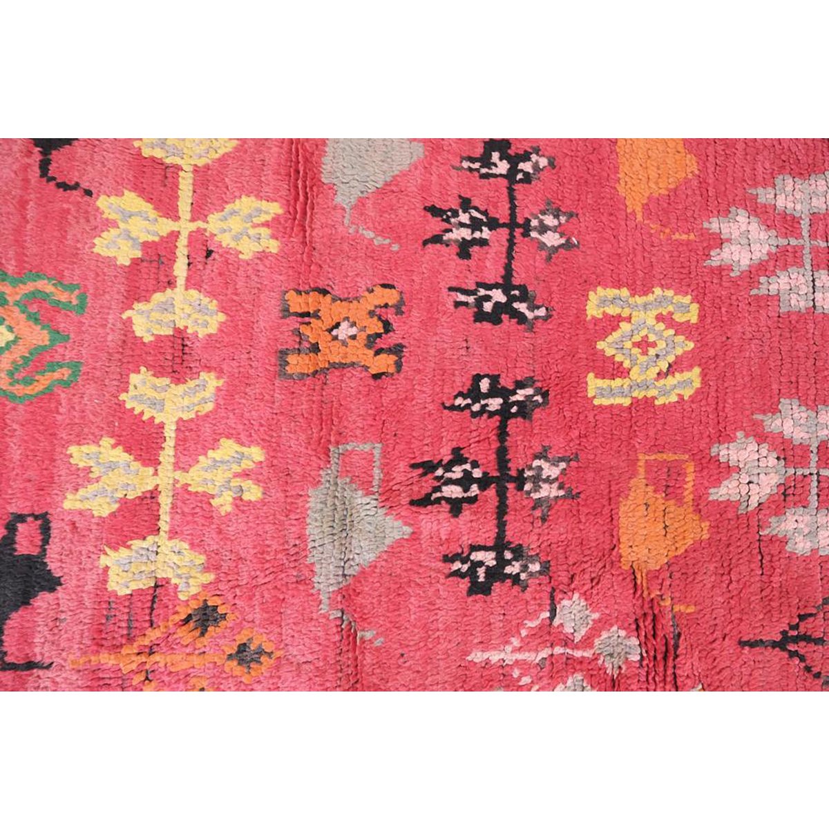 Vintage tribal Berber hallway rug 87 x 275 cm