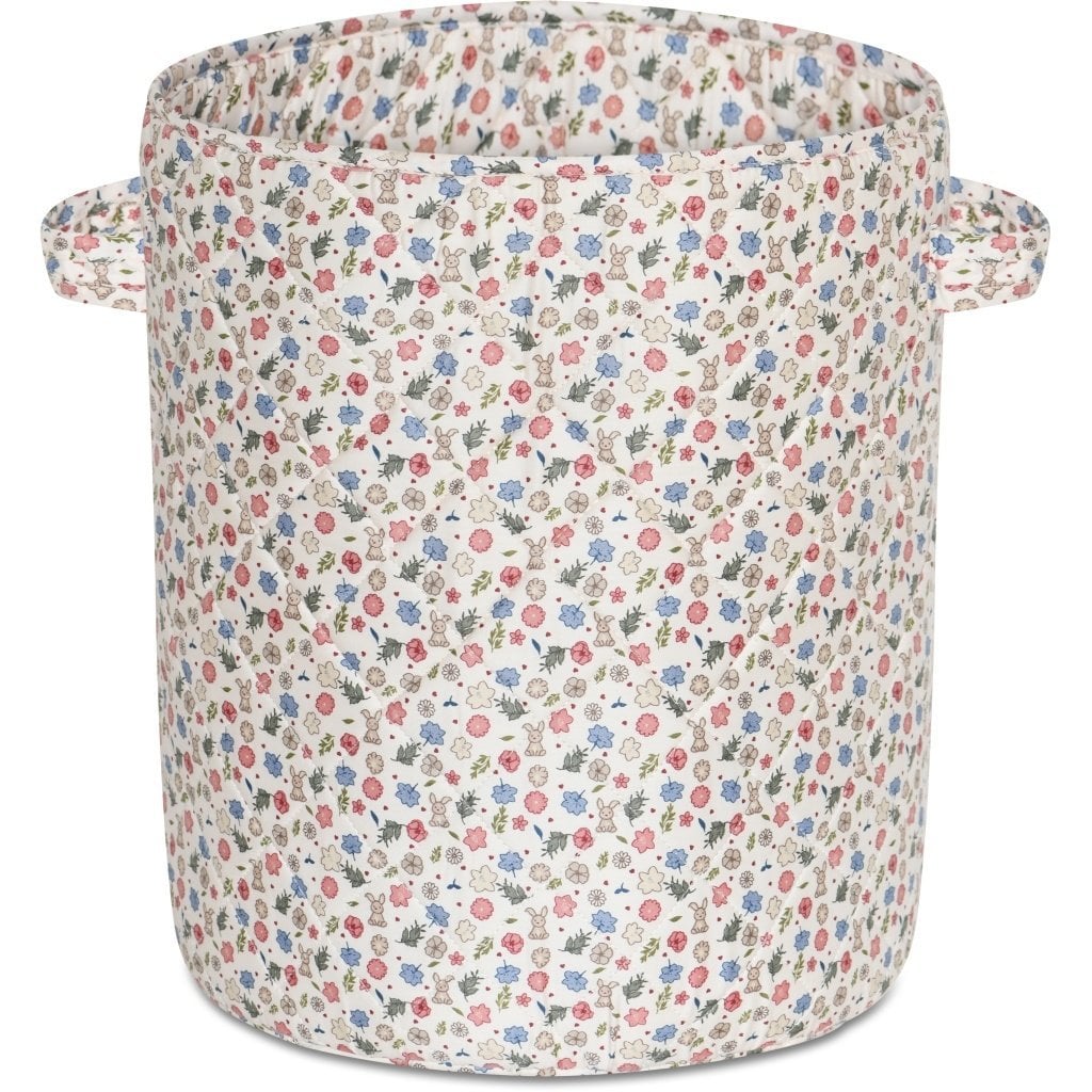 Moe padded storage basket-large-miniflower