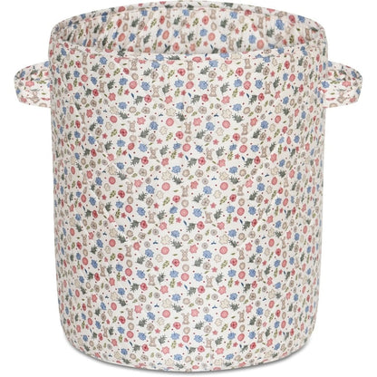 Moe padded storage basket-large-miniflower