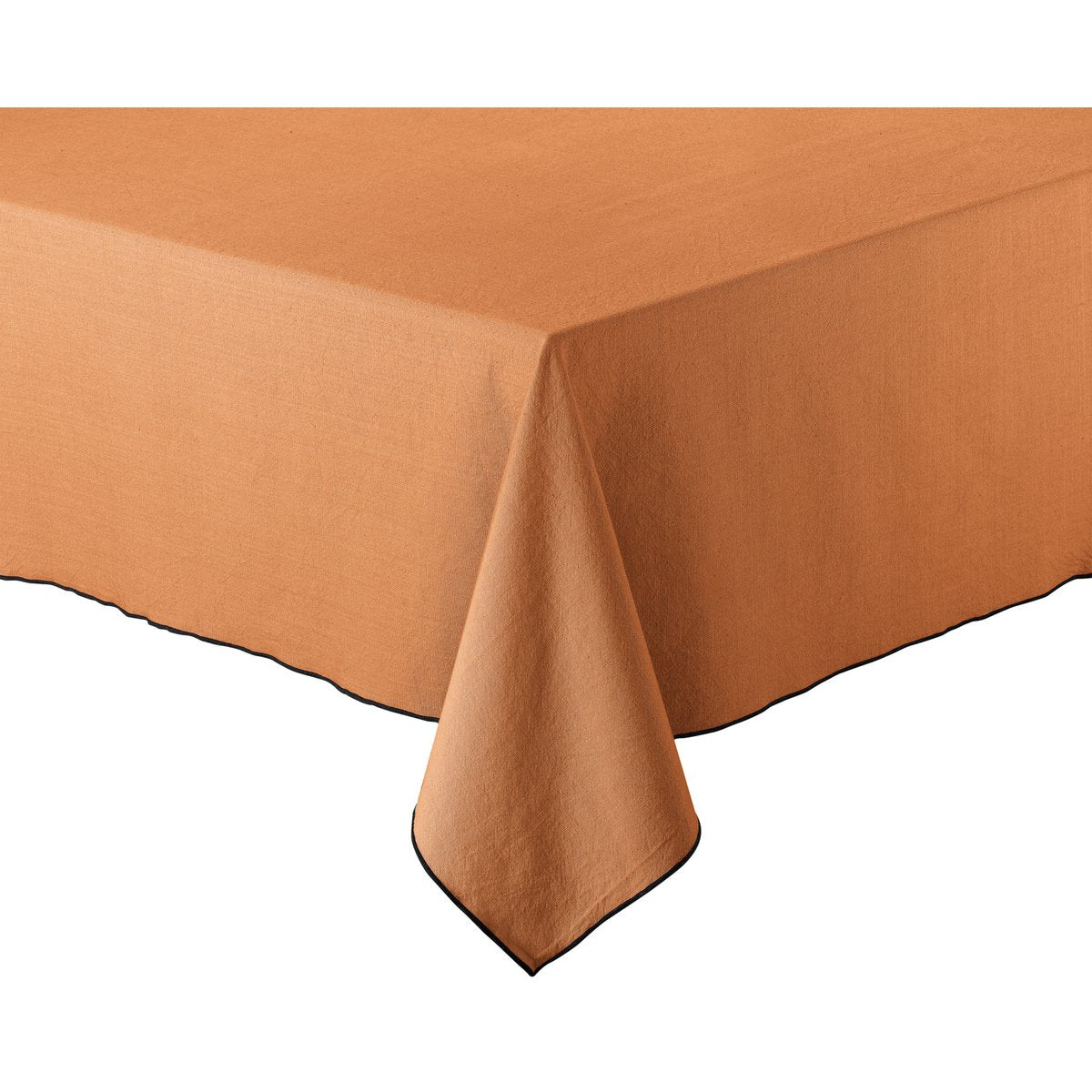 Recycled tablecloth Grace Caramel 170 x 300