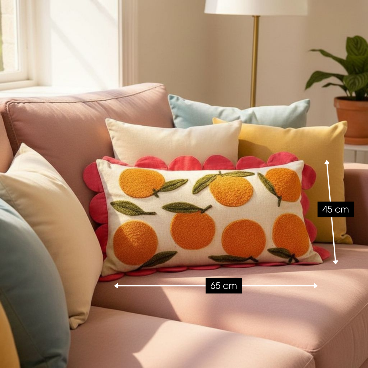 Decorative cushion Off-white