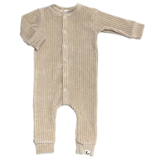 Playsuit corduroy sand