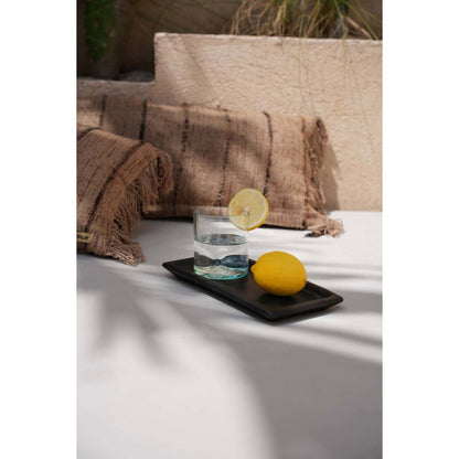 The Burned Sushi Plate - Black - L