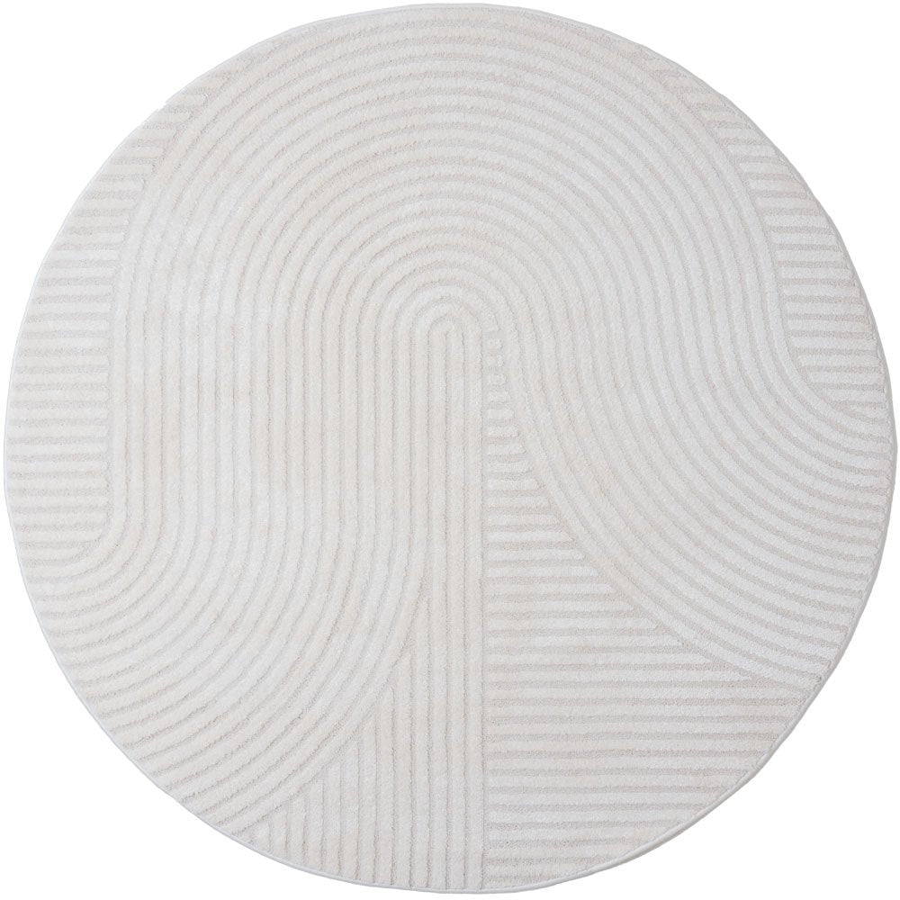 Rug Ella Cream Round Ø280 cm