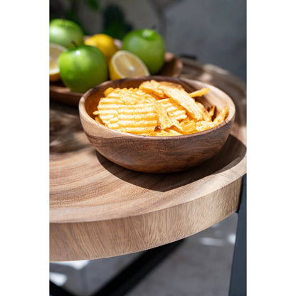 The Teak Root Snack Bowl - S