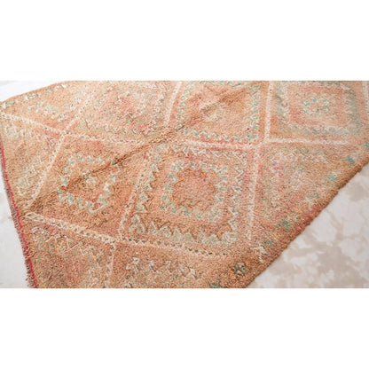 Pure wool Moroccan Berber rug 174 x 338 cm