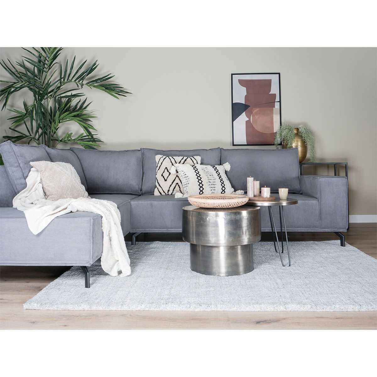 Rug New Berbero Beige 101 - 200 x 240 cm