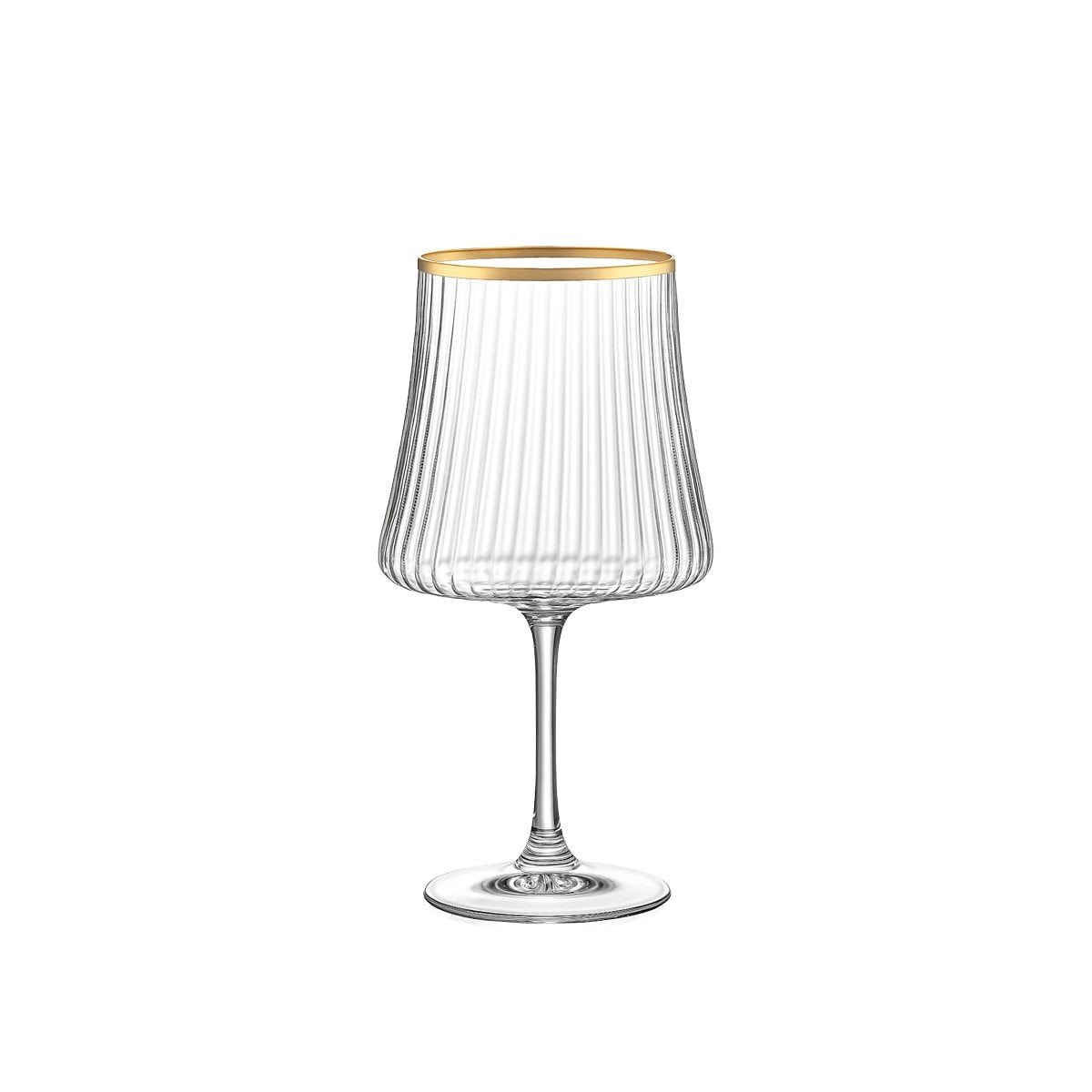 360ml gilded edge wine - Lot of 6