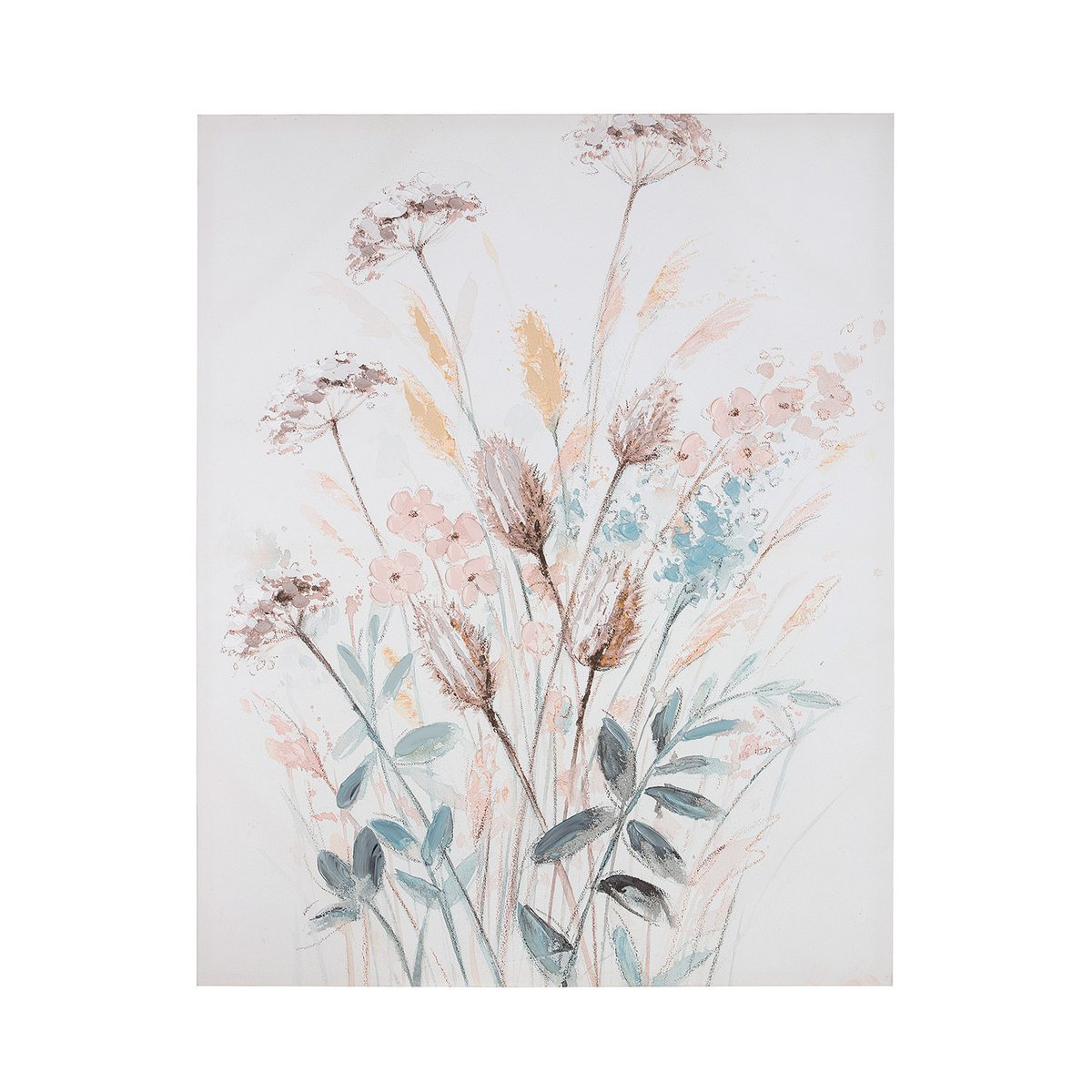 Picture rectangular wildflower bouquet, height 100 cm