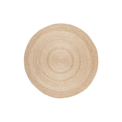 Natural jute round rug NATURA