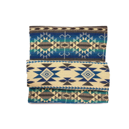 Ecuadorian alpaca blanket | native blanket | Cotopaxi Blue